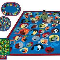 JOYFUL FACES RUG