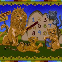 NUMBERS RULE RUG