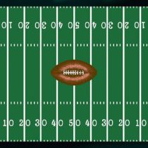 FOOTBALL FUN RUG