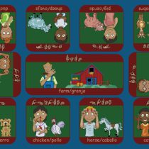 SIGNS ON THE FARM RUG