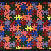 PUZZLED RUG