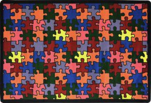 PUZZLED RUG