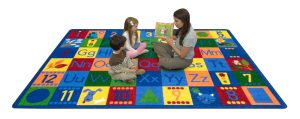Alphabet rug